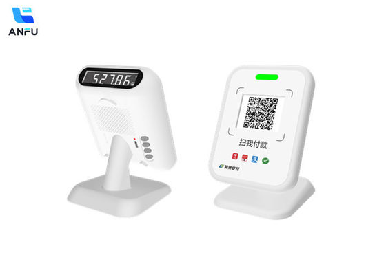 QR Code Pagamento Porta-voz de caixa de som portátil para leitor de código 4G e terminal de transmissão