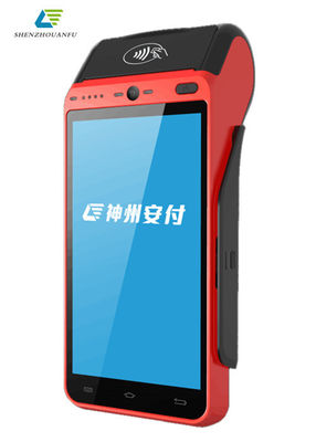 Impressora de alta velocidade Android Smart POS Terminal Support 4G Wifi de 5,5 polegadas