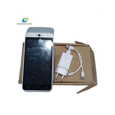 cor cinzenta terminal Handheld da posição da máquina do pagamento de 5.5inch Wifi