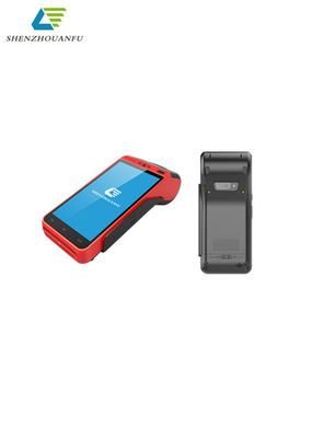 cor cinzenta terminal Handheld da posição da máquina do pagamento de 5.5inch Wifi