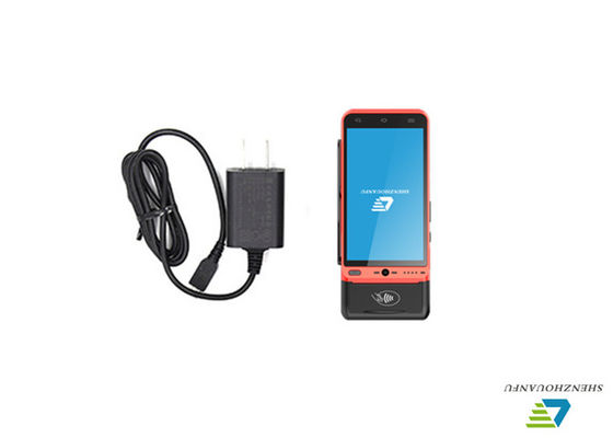 cor cinzenta terminal Handheld da posição da máquina do pagamento de 5.5inch Wifi