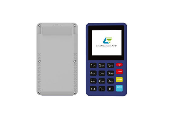 Terminal de POS de 2,4 polegadas mini máquina portátil de POS sistema Linux terminal de POS inteligente
