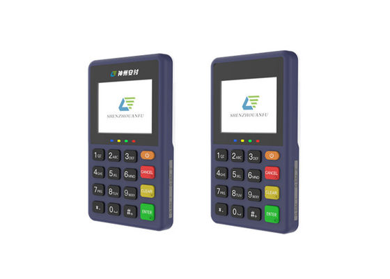 2.4 polegadas Screen Mobile Handheld POS Terminal 4G/WIFI/Wireless Mini Linux POS System com NFC