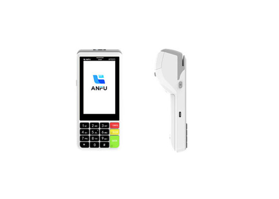4 polegadas de tela sensível ao toque Mini Computador Android POS terminal com 16G Memória 2G / 3G / 4G / WIFI / GPS Sistema POS móvel