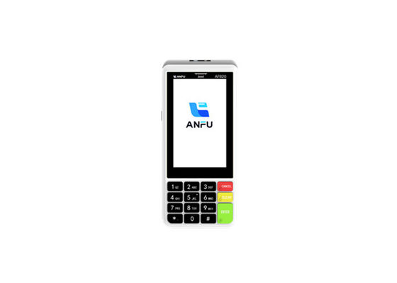 4 polegadas de tela sensível ao toque Mini Computador Android POS terminal com 16G Memória 2G / 3G / 4G / WIFI / GPS Sistema POS móvel
