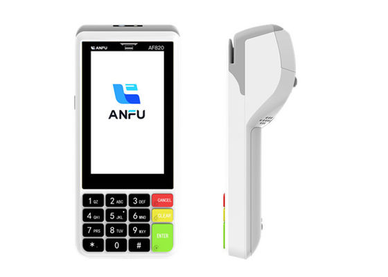 BT Wireless POS Terminal Scan 1D 2D QR Barcode Scanner com NFC e impressora de 58mm tudo em um
