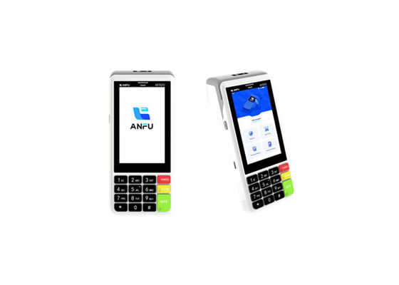 ANFU EMV certificado Android Mobile Smart Payment POS 4g Handheld Pagamento com cartão de baralho POS Terminals com NFC Reader