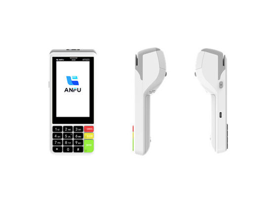 ANFU AF820 Handheld Android 13 POS Machine With Code Scanner 4G/Wireless/WIFI Portable Mobile POS System Sistema móvel portátil com sistema de mensagens eletrônicas