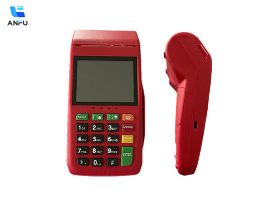 AF75 Pos Machine Micro Touch Card Swipe Machine Terminal de POS Móvel Linux RTOS