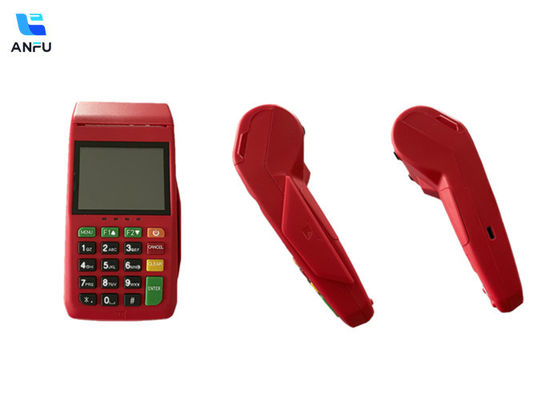 ANFU 2,8 polegadas Touch Screen POS com teclado EFTPOS Terminal tradicional POS Suporte Master VISA cartão