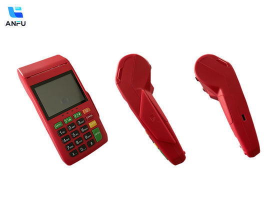 Máquina terminal portátil sem fio NFC POS de bilhete de estacionamento portátil POS com impressora 1D / 2D QR Scanner AF75