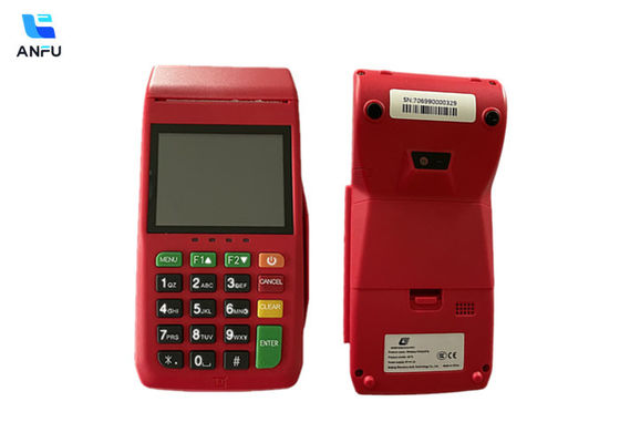 Máquina terminal portátil sem fio NFC POS de bilhete de estacionamento portátil POS com impressora 1D / 2D QR Scanner AF75
