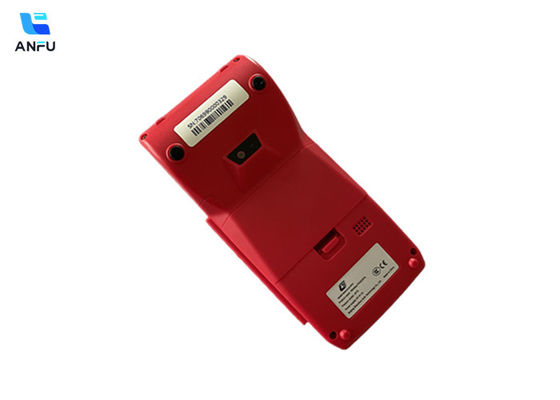 Terminal POS portátil com impressora térmica de 58 mm tela sensível ao toque capacitiva Sistema POS Linux RTOS com SDK de software