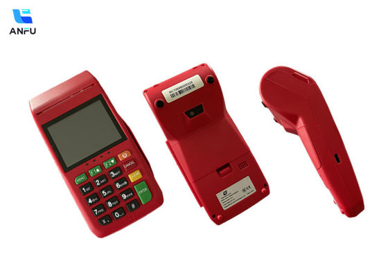 Linux RTOS NFC Pos Terminal Sysyem Cartão de Crédito Cartão de Débito Swipe Máquina de mão com impressora Wifi