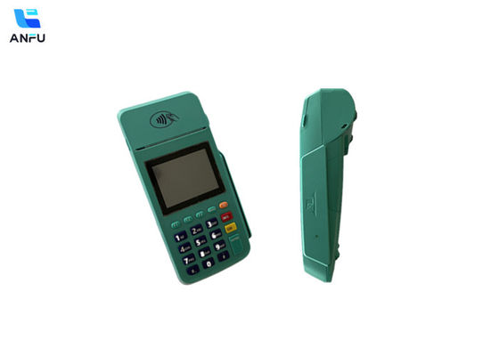 Sistema de POS sem fio de tela sensível ao toque de 2,4 polegadas Terminal POS Smart Handheld Máquina com PCI 6.0 Certificado