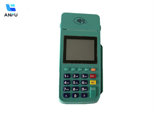 Máquina POS POS portátil com tela sensível ao toque 4G NFC portátil com impressora térmica de 58 mm