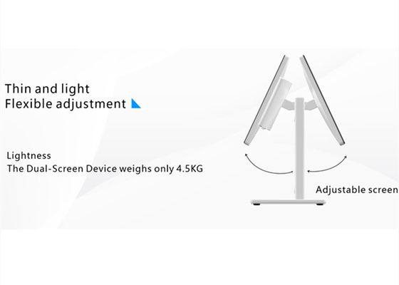Android Touch Sistema POS de tela dupla Sistema de Gestão de Visitantes
